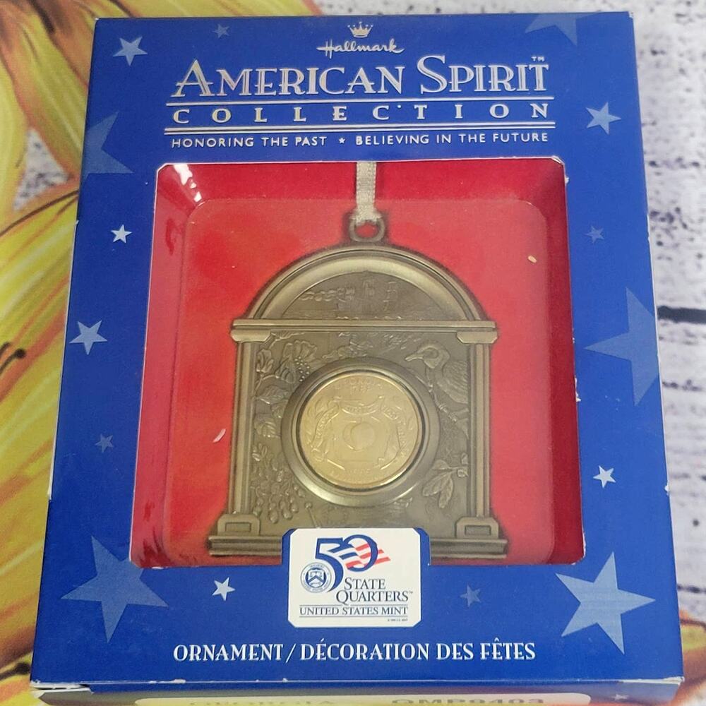 Vintage Hallmark American Spirit Collection Ornament‎ Georgia